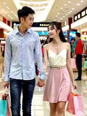 Shopping Adventures: A Chance Encounter