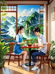 A Girl's Invitation to Be Her Companion