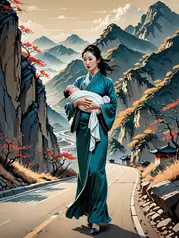 女鬼拦车