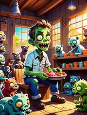 Thrilling Daily Life of a 100K Salary Zombie Keeper