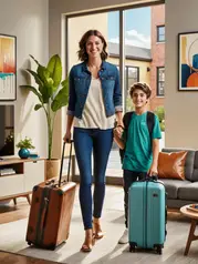 Moving with My Son