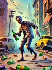 This Zombie is a Bit Drunk
