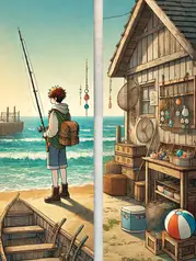 The Fishing Tackle Shop by the Sea