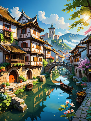 Seven Rainbow Town Lantern Festival