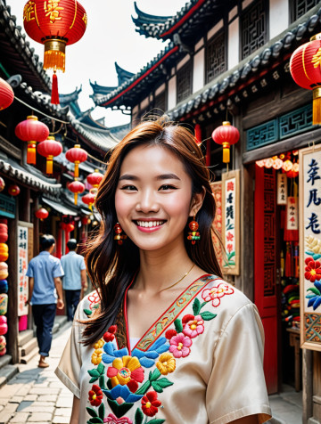 逃跑后我成了绣娘