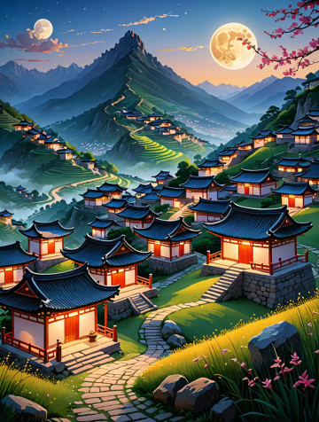《方常青系列：月圓墟》