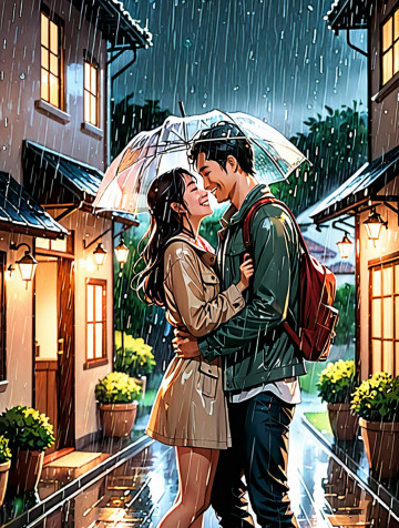 在雨中欢爱