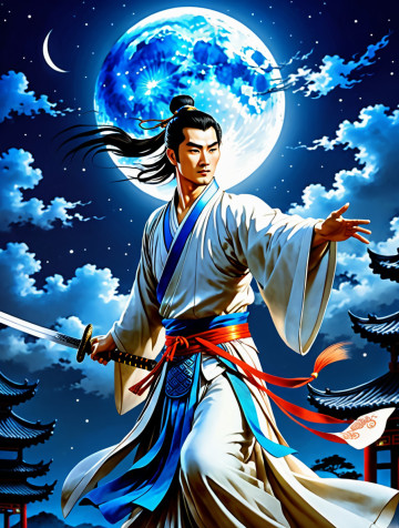 没有飞回长安的谪仙人和他的月亮