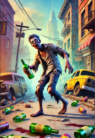 This Zombie is a Bit Drunk