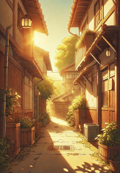 Alley of Warmth and Longing