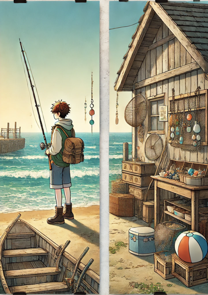 The Fishing Tackle Shop by the Sea